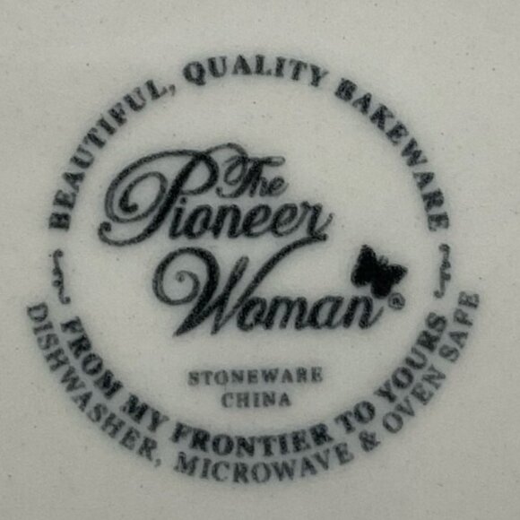 The Pioneer Woman Baking Dish 8x12x3 Christmas Poinsettia Holiday Oven Stoneware - Picture 3 of 9